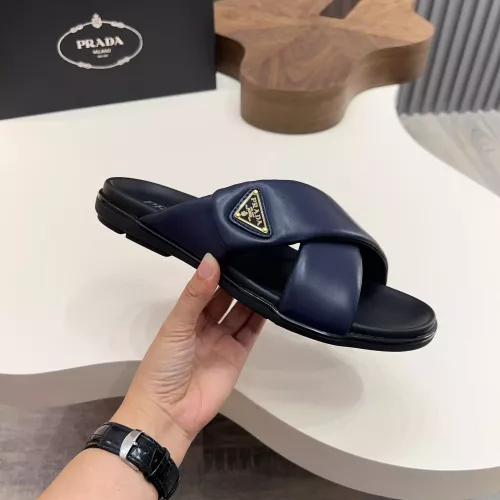 Replica Prada Slippers For Men #1329864 $98.00 USD for Wholesale