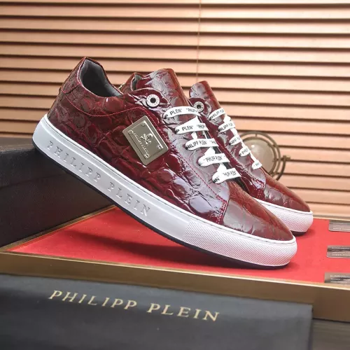 Replica Philipp Plein PP Casual Shoes For Men #1329881 $82.00 USD for Wholesale