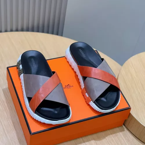 Replica Hermes Slippers For Men #1329887 $68.00 USD for Wholesale