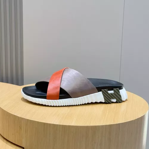 Replica Hermes Slippers For Men #1329887 $68.00 USD for Wholesale