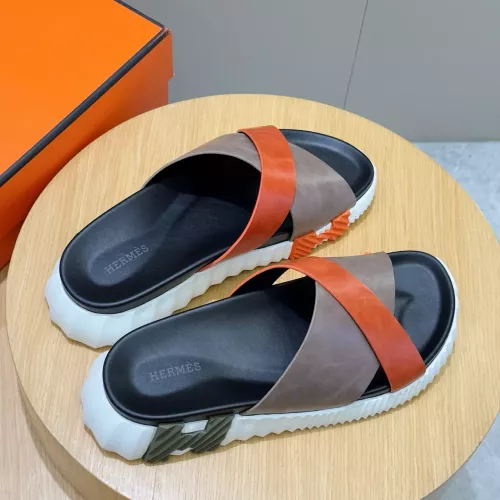 Replica Hermes Slippers For Men #1329887 $68.00 USD for Wholesale