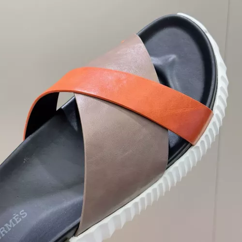 Replica Hermes Slippers For Men #1329887 $68.00 USD for Wholesale