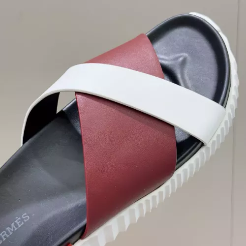 Replica Hermes Slippers For Men #1329888 $68.00 USD for Wholesale