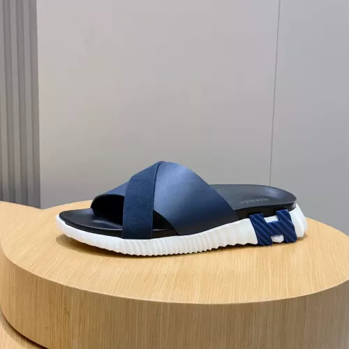 Replica Hermes Slippers For Men #1329890 $68.00 USD for Wholesale