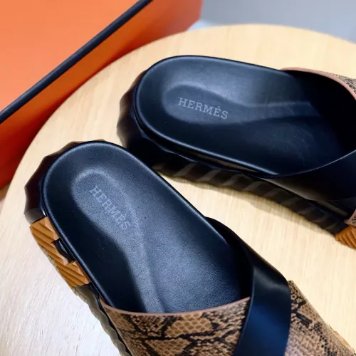 Replica Hermes Slippers For Men #1329892 $68.00 USD for Wholesale