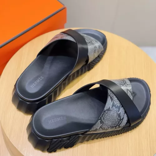 Replica Hermes Slippers For Men #1329893 $68.00 USD for Wholesale