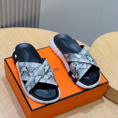 Replica Hermes Slippers For Men #1329894 $68.00 USD for Wholesale