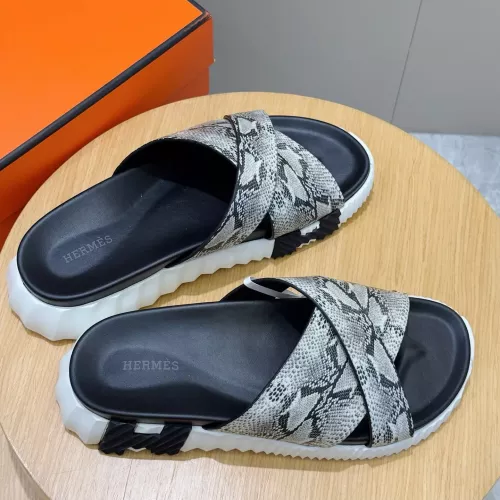 Replica Hermes Slippers For Men #1329894 $68.00 USD for Wholesale