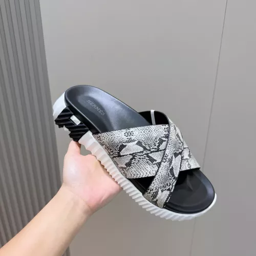 Replica Hermes Slippers For Men #1329894 $68.00 USD for Wholesale