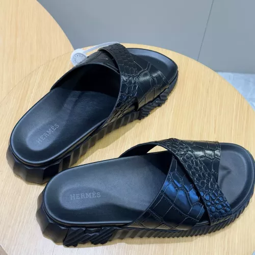 Replica Hermes Slippers For Men #1329895 $68.00 USD for Wholesale