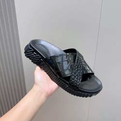 Replica Hermes Slippers For Men #1329895 $68.00 USD for Wholesale