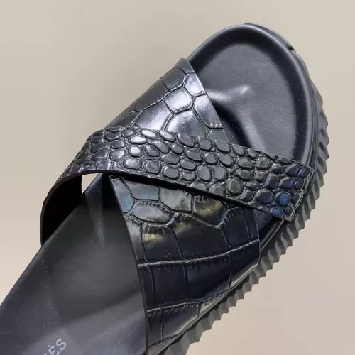 Replica Hermes Slippers For Men #1329895 $68.00 USD for Wholesale