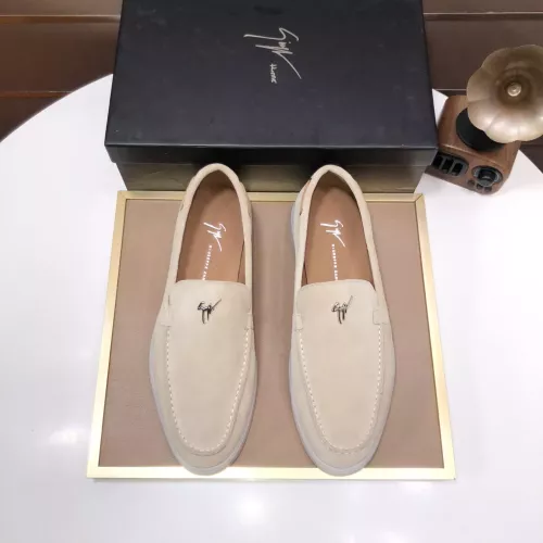Replica Giuseppe Zanotti GZ Leather Shoes For Men #1329904 $102.00 USD for Wholesale
