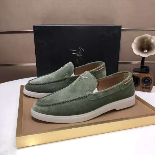 Replica Giuseppe Zanotti GZ Leather Shoes For Men #1329906 $102.00 USD for Wholesale