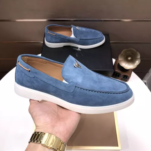 Replica Giuseppe Zanotti GZ Leather Shoes For Men #1329907 $102.00 USD for Wholesale