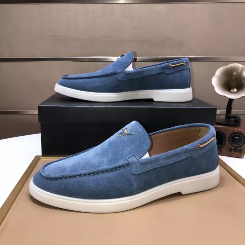 Replica Giuseppe Zanotti GZ Leather Shoes For Men #1329907 $102.00 USD for Wholesale