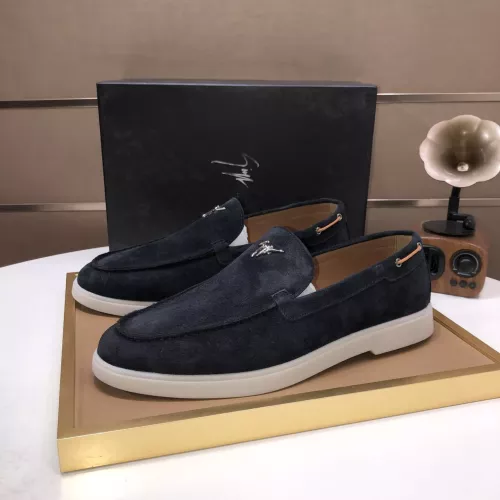Replica Giuseppe Zanotti GZ Leather Shoes For Men #1329913 $102.00 USD for Wholesale