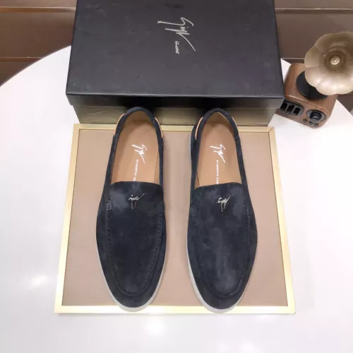 Replica Giuseppe Zanotti GZ Leather Shoes For Men #1329913 $102.00 USD for Wholesale