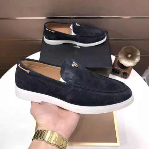 Replica Giuseppe Zanotti GZ Leather Shoes For Men #1329913 $102.00 USD for Wholesale