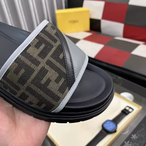 Replica Fendi Slippers For Men #1329926 $60.00 USD for Wholesale