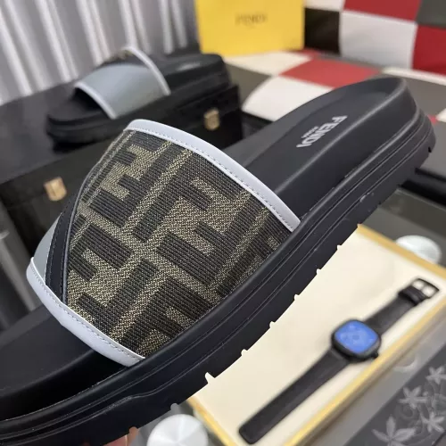 Replica Fendi Slippers For Men #1329926 $60.00 USD for Wholesale
