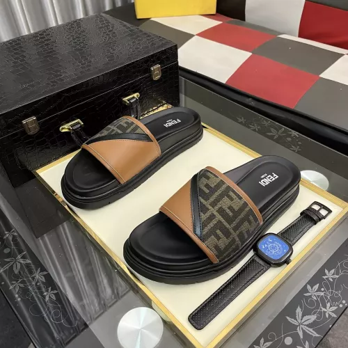 Cheap Fendi Slippers For Men #1329927, $$60.00 USD On Fendi Slippers