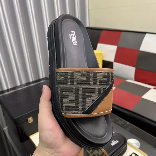 Replica Fendi Slippers For Men #1329927 $60.00 USD for Wholesale