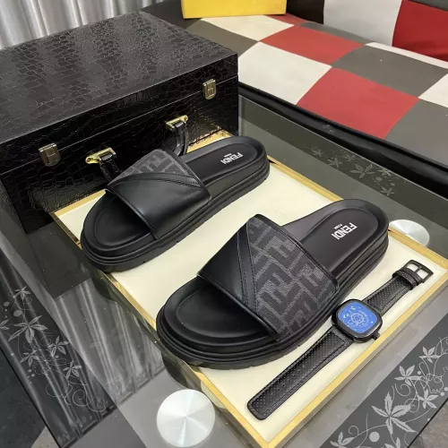 Cheap Fendi Slippers For Men #1329933, $$60.00 USD On Fendi Slippers