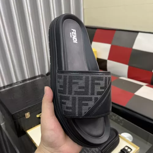 Replica Fendi Slippers For Men #1329933 $60.00 USD for Wholesale