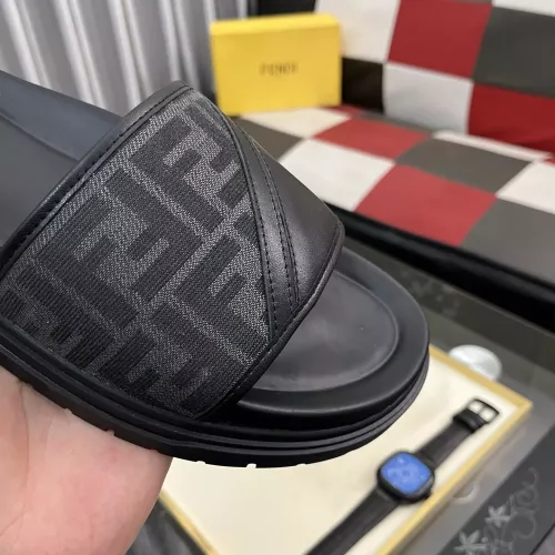 Replica Fendi Slippers For Men #1329933 $60.00 USD for Wholesale