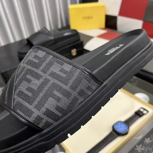 Replica Fendi Slippers For Men #1329933 $60.00 USD for Wholesale