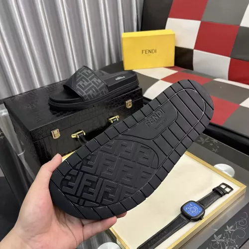 Replica Fendi Slippers For Men #1329933 $60.00 USD for Wholesale