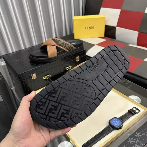 Replica Fendi Slippers For Men #1329935 $60.00 USD for Wholesale