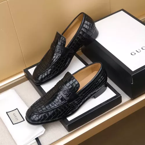 Replica Gucci Oxfords Shoes For Men #1330026 $88.00 USD for Wholesale