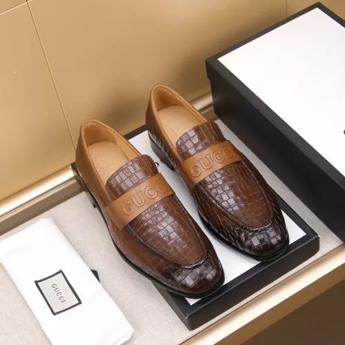 Replica Gucci Oxfords Shoes For Men #1330027 $88.00 USD for Wholesale