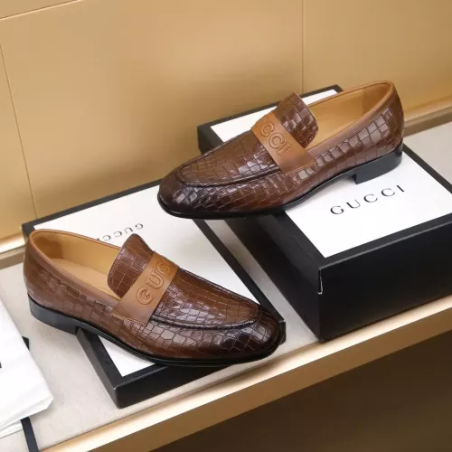 Replica Gucci Oxfords Shoes For Men #1330027 $88.00 USD for Wholesale