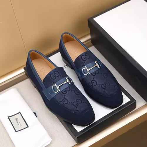 Replica Gucci Oxfords Shoes For Men #1330028 $88.00 USD for Wholesale