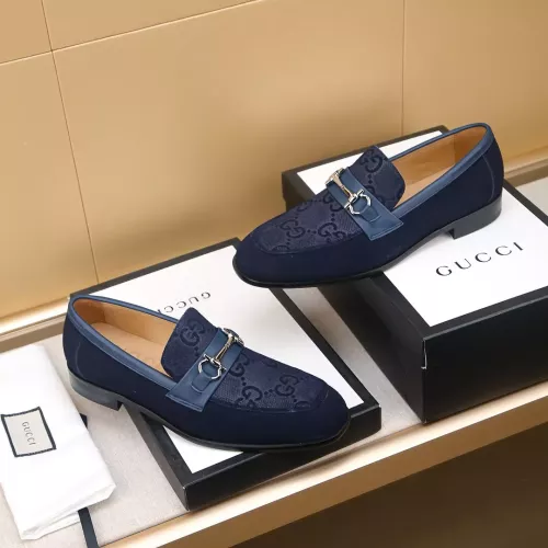 Replica Gucci Oxfords Shoes For Men #1330028 $88.00 USD for Wholesale