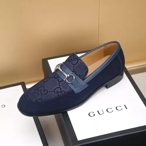 Replica Gucci Oxfords Shoes For Men #1330028 $88.00 USD for Wholesale