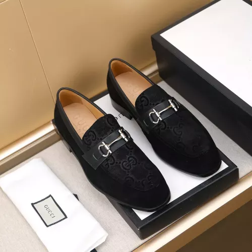 Replica Gucci Oxfords Shoes For Men #1330029 $88.00 USD for Wholesale
