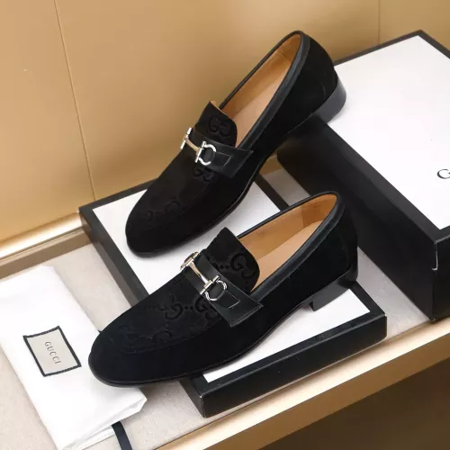 Replica Gucci Oxfords Shoes For Men #1330029 $88.00 USD for Wholesale