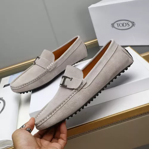 Replica TOD'S Oxfords Shoes For Men #1330073 $80.00 USD for Wholesale
