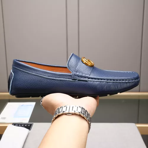 Replica Gucci Oxfords Shoes For Men #1330076 $80.00 USD for Wholesale
