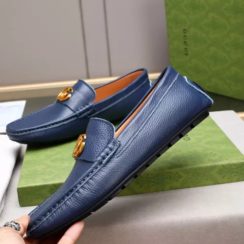 Replica Gucci Oxfords Shoes For Men #1330076 $80.00 USD for Wholesale