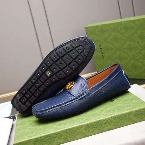 Replica Gucci Oxfords Shoes For Men #1330076 $80.00 USD for Wholesale