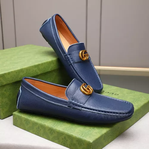 Replica Gucci Oxfords Shoes For Men #1330076 $80.00 USD for Wholesale