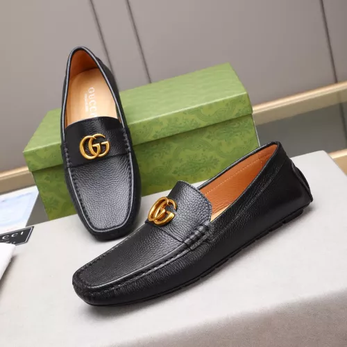 Replica Gucci Oxfords Shoes For Men #1330077 $80.00 USD for Wholesale