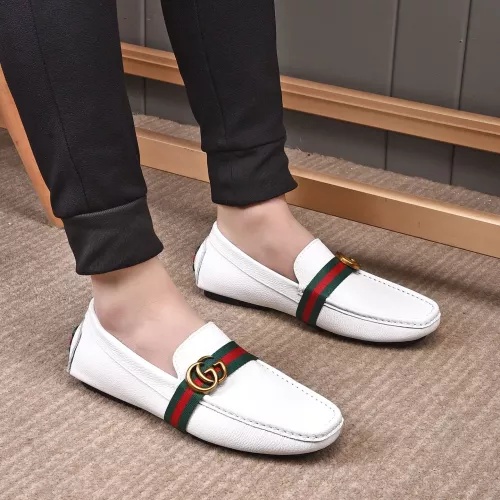 Replica Gucci Oxfords Shoes For Men #1330078 $80.00 USD for Wholesale