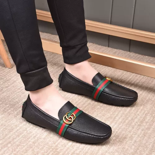Replica Gucci Oxfords Shoes For Men #1330079 $80.00 USD for Wholesale