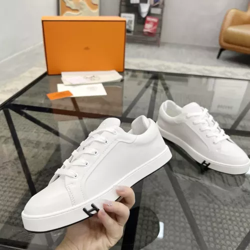Replica Hermes Casual Shoes For Men #1330080 $76.00 USD for Wholesale